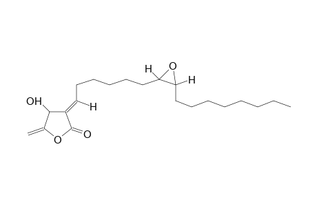 2(3H)-FURANONE, DIHYDRO-4-HYDROXY-5-METHYLENE-3-[6-(3-OCTYLOXIRANYL)HEXYLIDENE]-