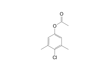 (4-chloranyl-3,5-dimethyl-phenyl) ethanoate