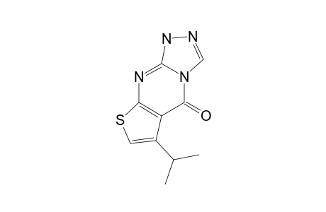 6-ISOPROPYLTHIENO-[2,3-D]-[1,2,4]-TRIAZOLO-[4,3-A]-PYRIMIDIN-5(1H)-ONE