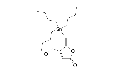 (E)-5-TRIBUTYLSTANNYLMETHYLIDENE-4-METHOXYMETHYL-5H-FURAN-2-ONE