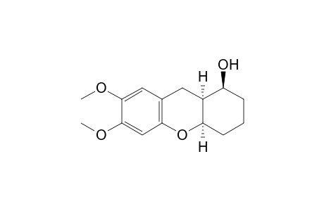 (1S,4aR,9aS)-6,7-Dimethoxy-2,3,4,4a,9,9a-hexahydro-1H-xanthen-1-ol