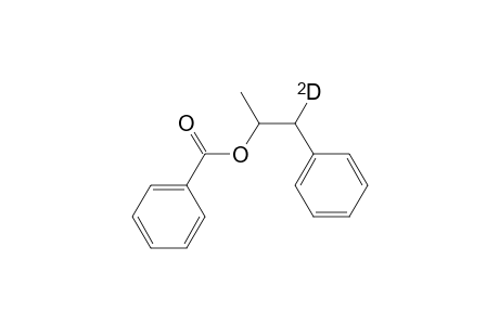 2-(Benzoyloxy)-1-phenyl-1-deuteriopropane