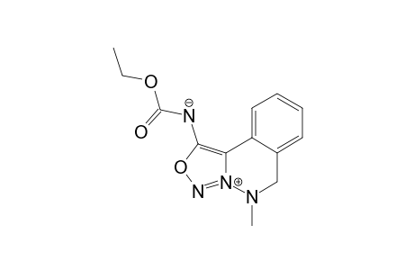 1-[(ETHOXYCARBONYL)-AMINO]-5,6-DIHYDRO-5-METHYL-[1.2.3]-OXADIAZOLO-[4.3-A]-PHTHALAZIN-4-IUM_INNER_SALT