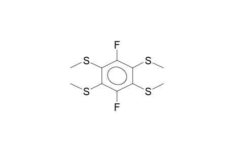 1,4-DIFLUORO-TETRAKIS(METHYLTHIO)BENZENE