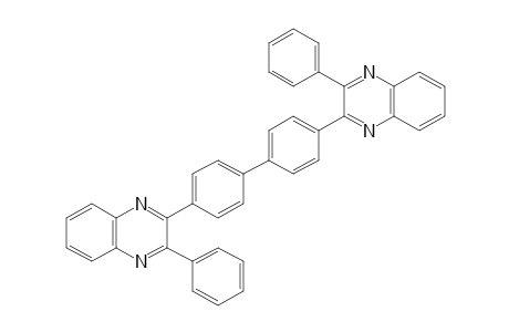 2,2'-(4,4'-BIPHENYLYLENE)BIS[3-PHENYLQUINOXALINE]