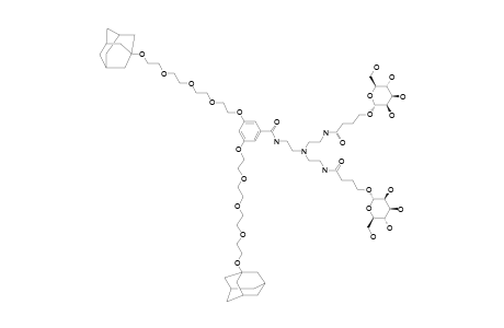 #4;N,N'-[[[2-[3,5-BIS-[2-[2-[2-[2-(ADAMANTAN-1-YL-OXY)-ETHOXY]-ETHOXY]-ETHOXY]-ETHOXYL]-BENZAMIDO]-ETHYL]-AZANE-DIYL]-BIS-(ETHANE-2,1-DIYL)]-BIS-[4-ALPHA-D-MAN