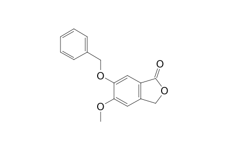 6-(BENZYLOXY)-5-METHOXY-ISOBENZOFURAN-1(3H)-ONE