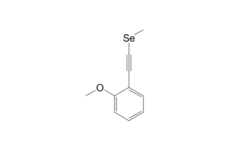 ORTHO-METHOXYPHENYLETHYNYL_METHYLSELENIDE