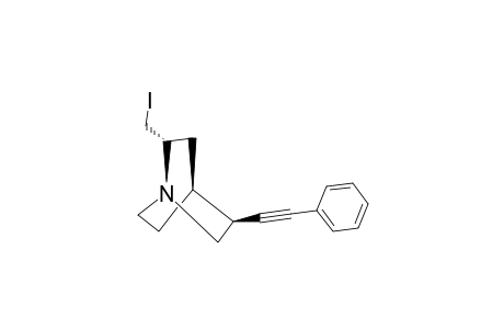 (1S,2S,4S,5S)-2-IODOMETHYL-5-PHENYLETHYNYL-1-AZABICYCLO-[2.2.2]-OCTANE