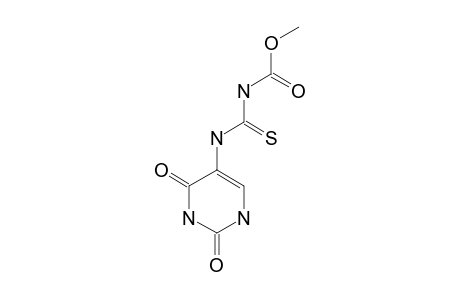 5-[1-(3-METHOXYCARBONYL)-THIO-UREIDO]-URACIL