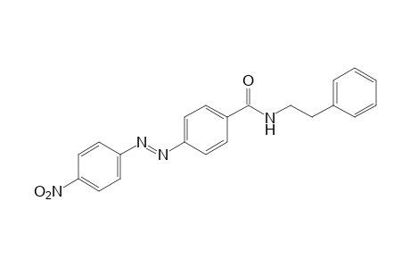 p-[(p-NITROPHENYL)AZO]-N-PHENETHYLBENZAMIDE