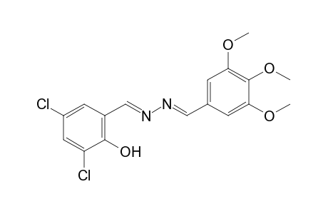 3,5-dichlorosalicylaldehyde, azine with 3,4,5-trimethoxybenzaldehyde