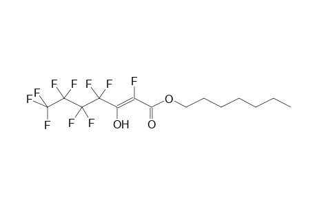 HEPTYL 2-HYDRO-3-OXOPERFLUOROHEPTANOATE, ENOL