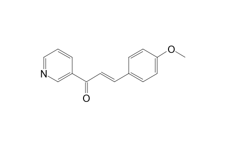 (E)-3-(4-methoxyphenyl)-1-(3-pyridinyl)-2-propen-1-one