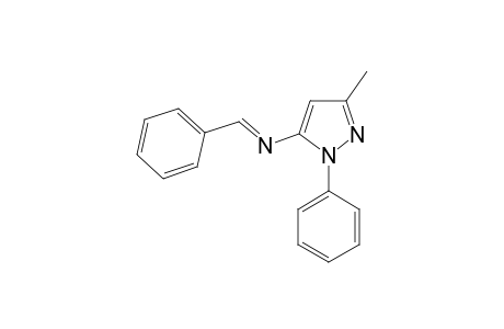 1-PHENYL-3-METHYL-5-N-BENZYLIDENE-AMINO-PYRAZOLE