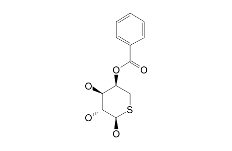 4-O-BENZOYL-5-THIO-BETA-L-ARABINOPYRANOSE;MAJOR_ISOMER