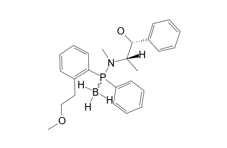 (S)-(N-((1R,2S)-2-HYDROXY-1-METHYL-2-PHENYLETHYL)-N-METHYL)-AMINO-((ORTHO-METHOXYETHYL)-PHENYL)-PHENYLPHOSPHINE-BORANE