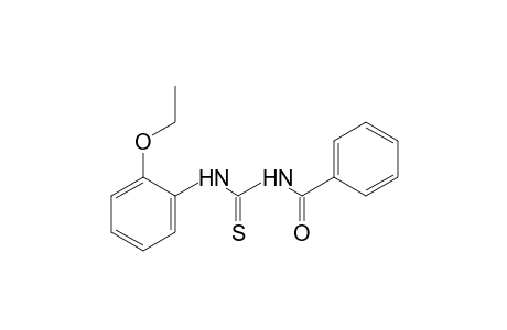 1-benzoyl-3-(o-ethoxyphenyl)-2-thiourea