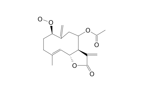 COSTUNOLIDE,8-beta-ACETOXY-1-beta-PEROXY-A