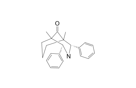 1,5-DIMETHYL-2,4-BIS-(PHENYL)-3-AZABICYCLO-[3.3.1]-NONAN-9-ONE