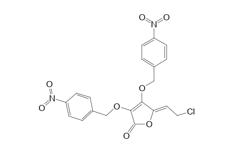 (Z)-4-(2-CHLOROETHYLIDENE)-2,3-DI-(4-NITRO)-BENZYLOXY-DELTA(ALPHA,BETA)-BUTENOLIDE