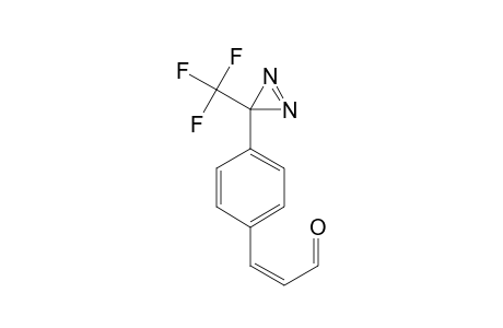 3-[4-[3-(TRIFLUOROMETHYL)-3H-DIAZIRIN-3-YL]-PHENYL]-ACRYLALDEHYDE;CIS-ISOMER