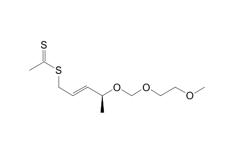 (E)-(S)-4-(2-Methoxyethoxymethoxy)-2-pentenyl ethanedithioate