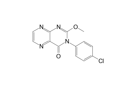 3-(4-Chlorophenyl)-2-methoxy-4-pteridinone