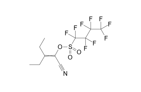 (1-Cyano-2-ethyl-1-butenyl)-nonafluorobutanesulfonate