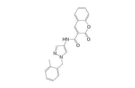 N-[1-(2-methylbenzyl)-1H-pyrazol-4-yl]-2-oxo-2H-chromene-3-carboxamide