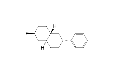 Naphthalene, decahydro-2-methyl-6-phenyl-, (2.alpha.,4a.alpha.,6.beta.,8a.beta.)-