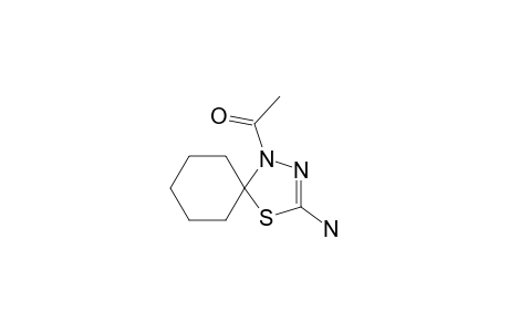 1-acetyl-3-amino-4-thia-1,2-diazaspiro[4.5]dec-2-ene