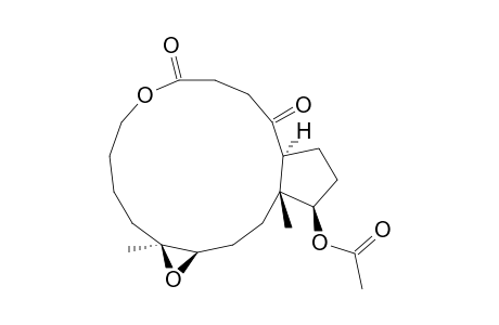 (9R,10R)-9,10-EPOXY-5,8-DIOXO-4A-OXA-4A-HOMO-5,10:8,9-DISECOANDROSTAN-17-BETA-YL-ACETATE;(9R,10R)-9,10-EPOXY-5,8-DIOXO-4A-OXA-4A-HOMOANDROKLASTAN-17-BETA-YL-AC