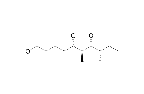 6-(S),8-(S)-DIMETHYL-5-(S),7-(R)-DIHYDROXY-DECANOL