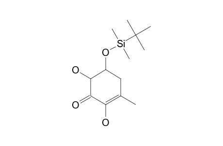 (+/-)-(5RS,6RS)-5-(TERT.-BUTYLDIMETHYLSILYLOXY)-2,6-DIHYDROXY-3-METHYLCYCLOHEX-2-ENONE