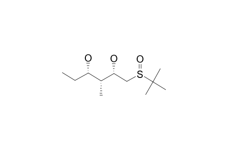 (+)-(2S,3R,4S,R(S))-1-(TERT.-BUTYLSULFINYL)-3-METHYLHEXANE-2,4-DIOL