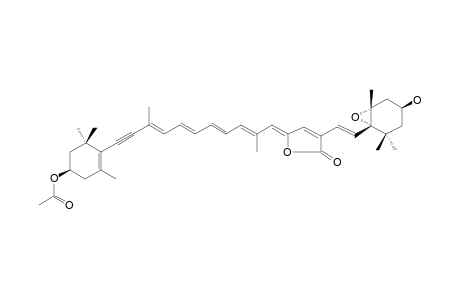 ALL-TRANS-(9'Z,11'Z)-(3R,3'S,5'R,6'R)-PYRRHOXANTHIN