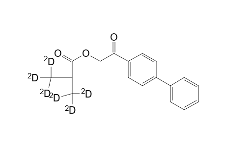 Propanoic-3,3,3-D3 acid, 2-(methyl-D3)-, 2-[1,1'-biphenyl]-4-yl-2-oxoethyl ester