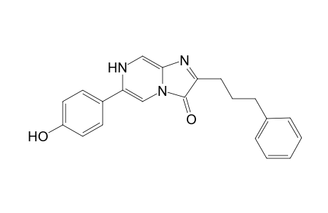 3,7-Dihydro-2-(3-phenylepropyl)-6-(4-hydroxyphenyl)imidazo[1,2-a]pyrazin-3-one