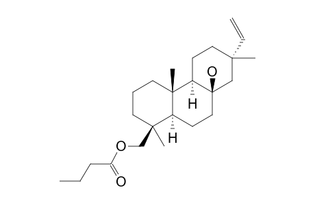 19-BUTYRYLOXY-8-BETA-HYDROXY-15-ISOPIMARENE