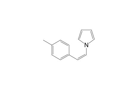 (Z)-1-[2-(4'-METHYLPHENYL)-ETHENYL]-1H-PYRROLE