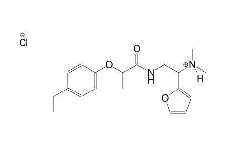 2-furanmethanaminium, alpha-[[[2-(4-ethylphenoxy)-1-oxopropyl]amino]methyl]-N,N-dimethyl-, chloride