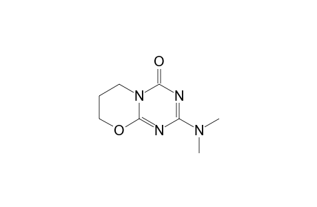 2-(dimethylamino)-7,8-dihydro-6H-[1,3]oxazino[3,2-a][1,3,5]triazin-4-one