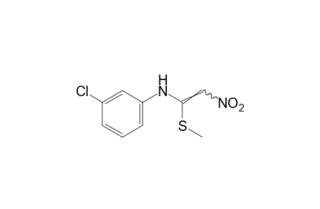 m-chloro-N-[1-(methylthio)-2-nitrovinyl]aniline