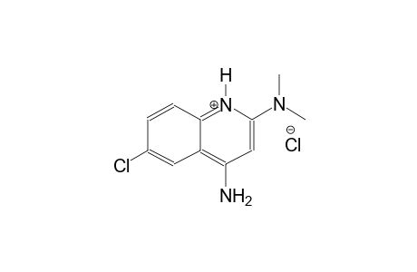 4-amino-6-chloro-2-(dimethylamino)quinolinium chloride