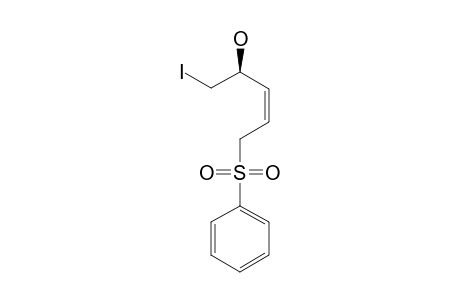 (+)-(2S,3Z)-5-BENZENESULFONYL-1-IODO-PENT-3-ENE-2-OL