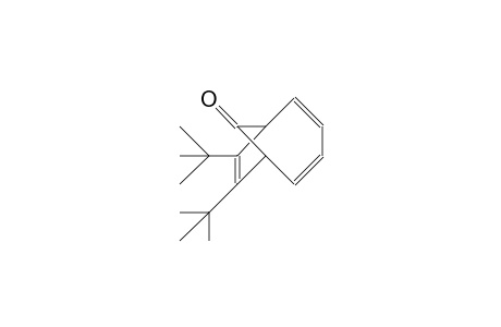 7,8-Di-tert-butyl-bicyclo(4.2.1)nona-2,4,7-trien-9-one