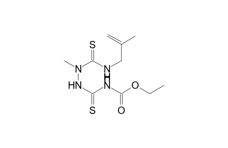 [N(1)-Methallyl-N(2)-methyl-N(4)-ethoxycarbonyl]bithiourea