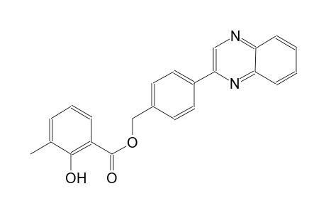 4-(2-quinoxalinyl)benzyl 2-hydroxy-3-methylbenzoate