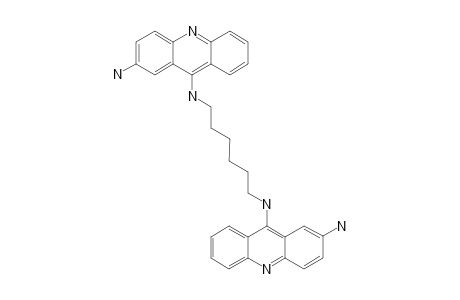 ALPHA'',OMEGA-DIAMINOHEXYL-9,9'-BIS-(2-AMINO-ACRIDINE)